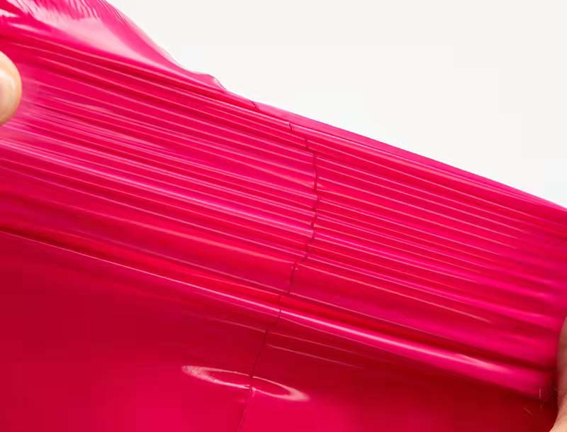 务川玫红色快递袋-05